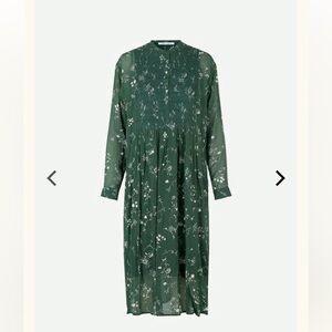 Samsøe Samsøe green floral dress Size XS